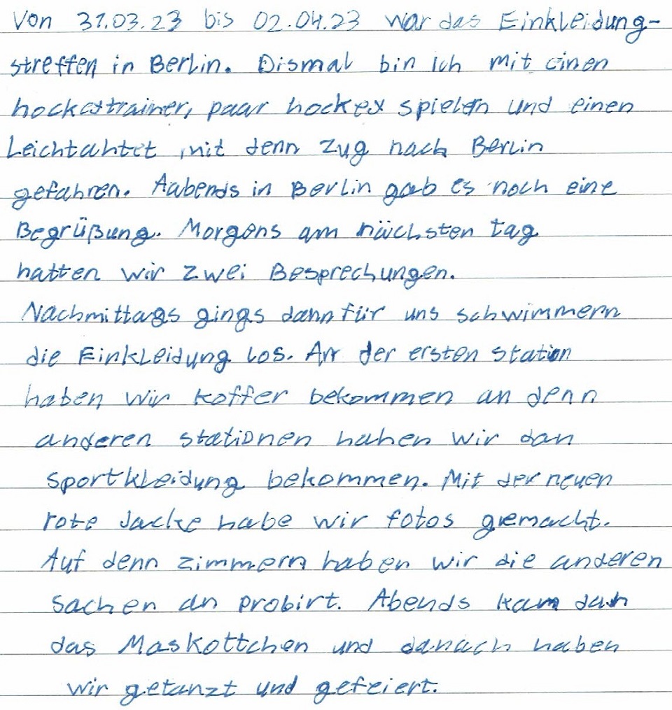 Einkleidung Berlin